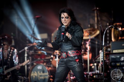 Il s'agit du concert de Hollywood Vampires avec  Alice Cooper, Johnny Depp, and Joe Perry Hellfest 2018