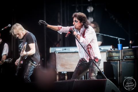 Il s'agit du concert de Hollywood Vampires avec  Alice Cooper, Johnny Depp, and Joe Perry Hellfest 2018