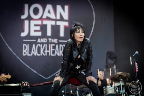 Il s'agit du concert de joan jett & the blackhearts Hellfest 2018