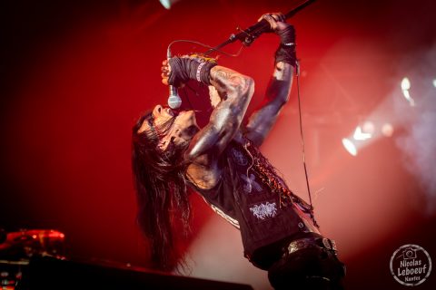 Il s'agit du concert Blackbraid au Hellfest 2023 festival métal à Clisson