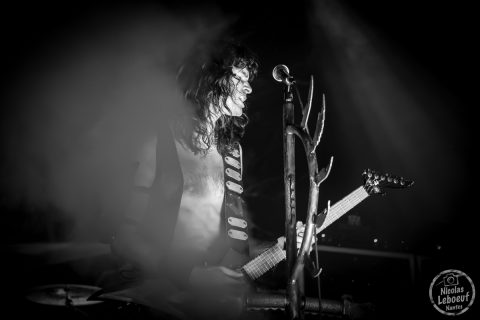 il s'agit du concert Evil Invaders au Hellfest 2023 festival métal à Clisson