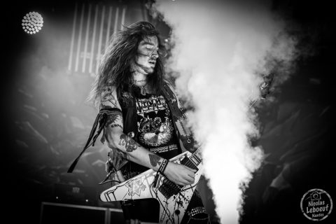 il s'agit du concert Evil Invaders au Hellfest 2023 festival métal à Clisson