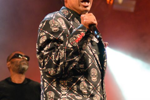 il s'agit du concert Fishbone au Hellfest 2023 festival métal à Clisson