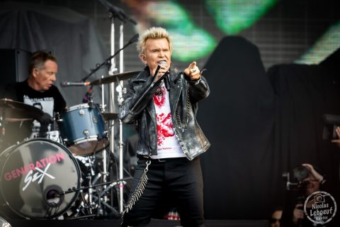 il s'agit du concert Generation Sex avec Billy Idol, Steve Jones, Tony James & Paul Cook au Hellfest 2023 festival métal à Clisson