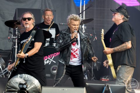 il s'agit du concert Generation Sex avec Billy Idol, Steve Jones, Tony James & Paul Cook au Hellfest 2023 festival métal à Clisson