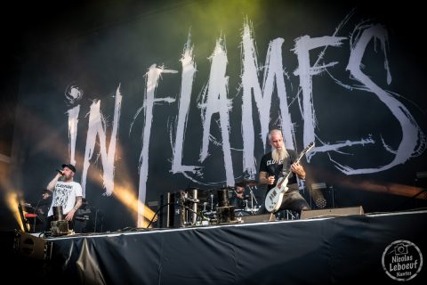 Il s'agit du concert In Flames au Hellfest 2023 festival métal à Clisson