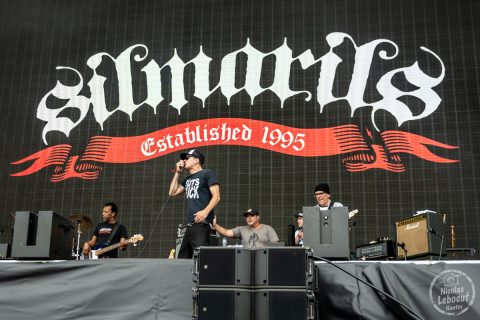 il s'agit du concert Silmarils au Hellfest 2023 festival métal à Clisson