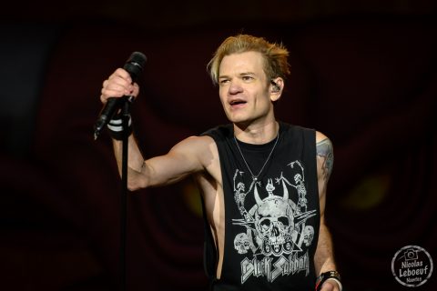il s'agit du concert Sum 41 au Hellfest 2023 festival métal à Clisson