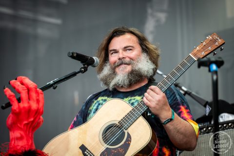 il s'agit du concert Tenacious D avec Jack Black et Kyle Gass au Hellfest 2023 festival métal à Clisson