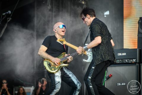 Joe Satriani and Steve Vai