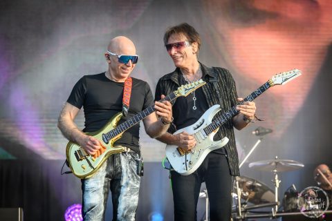 Joe Satriani and Steve Vai