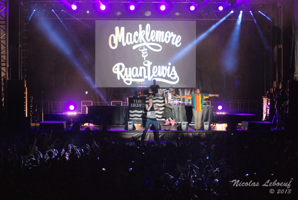 Macklemore Ryan Lewis concert Leboeuf Live