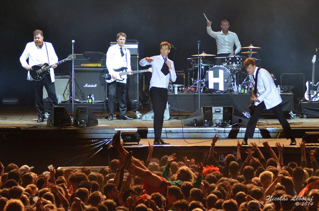 The Hives groupe concert Leboeuf Live